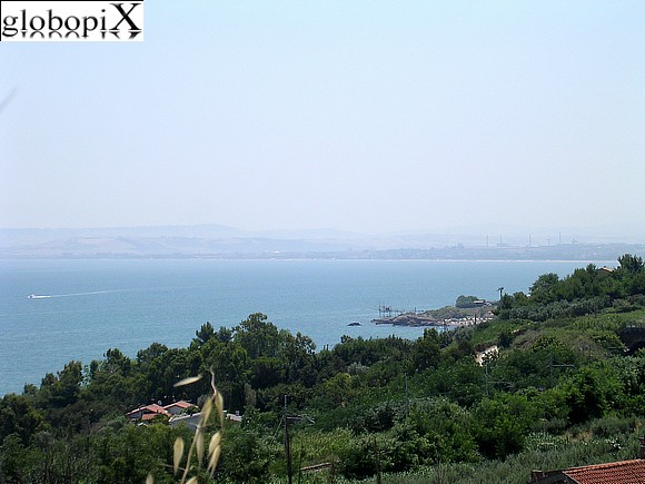 Vasto - Panorama of the coast
