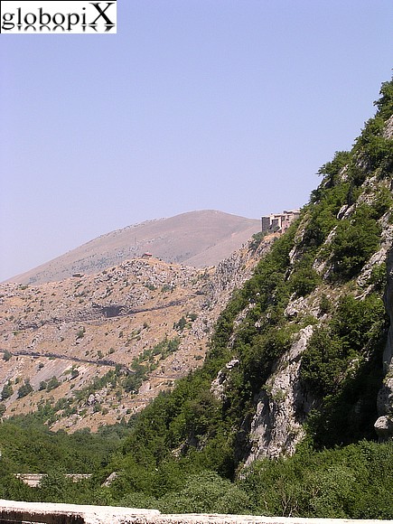Le gole del Sagittario