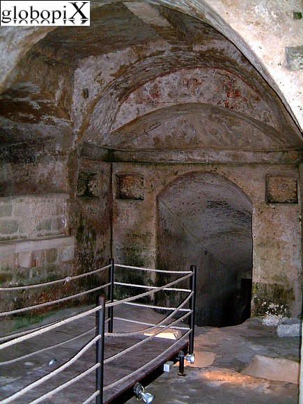 Matera - Chiese rupestri Convincinio di S. Antonio