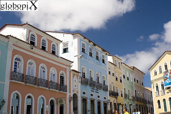San Salvador - Palazzi nel Pelourinho