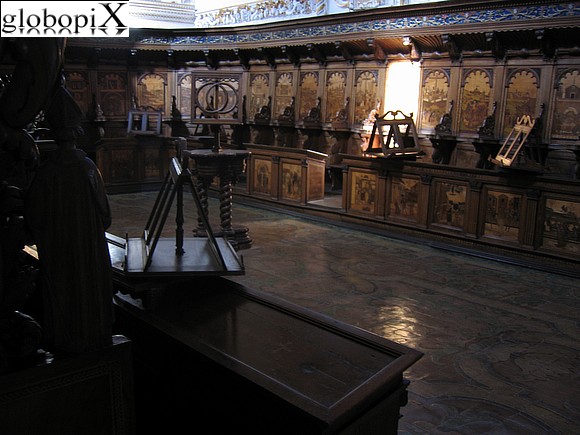 Certosa di Padula - Certosa di Padula - Coro ligneo