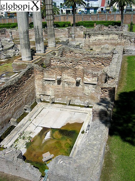 Pozzuoli - Macellum or also called Tempio di Serapide