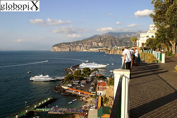 Sorrento - Vista della marina di Sorrento