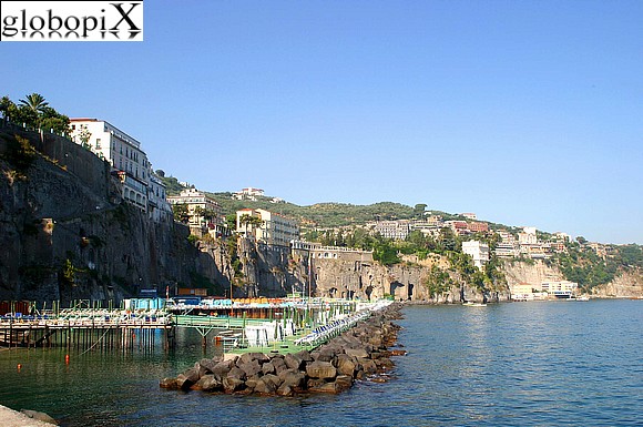 Sorrento - Vista di Sorrento dal mare