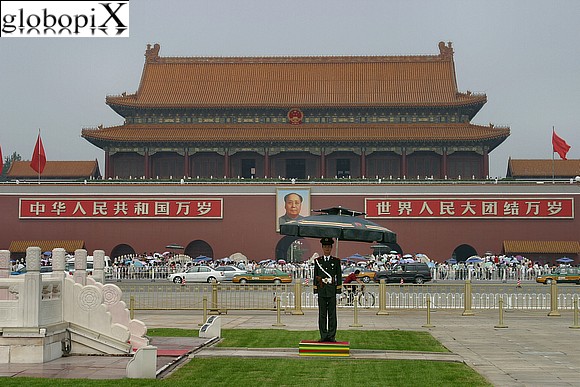Pechino - Piazza Tiananmen - Il Tiananmen