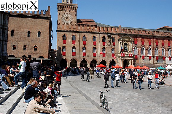 Bologna - Palazzo Comunale e Palazzo dei Notai