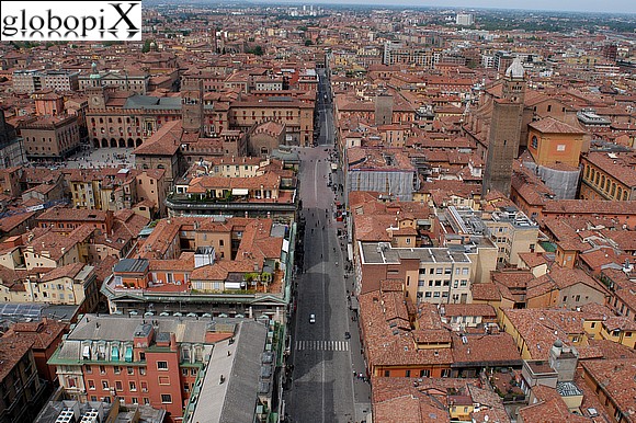 Panorama dalla torre degli Asinelli