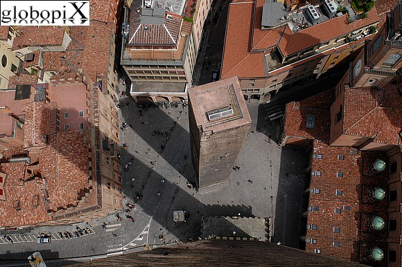 Panorama dalla torre degli Asinelli