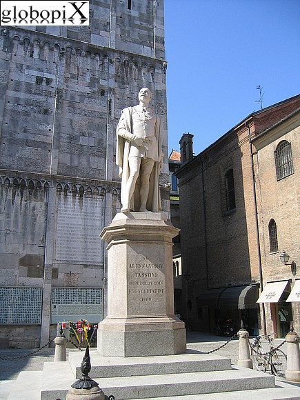 Modena - Monument to Alessandro Tassoni