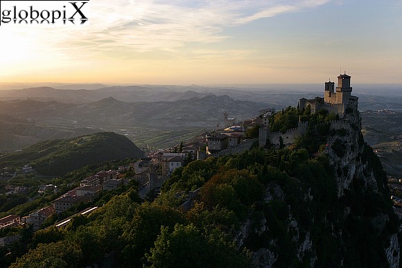 Panorama di San Marino