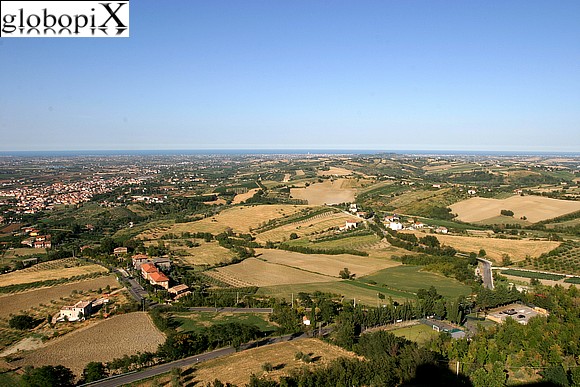 Panorama dalla Rocca Malatestiana
