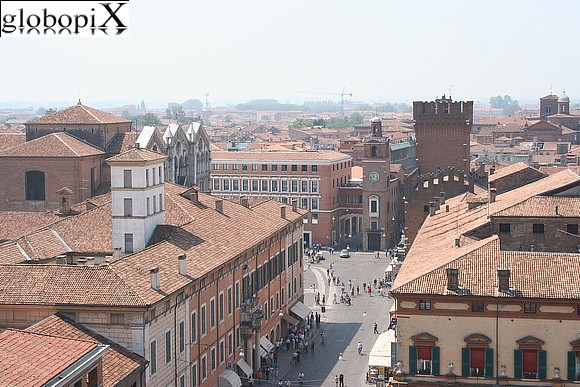 Ferrara - Vista dal Castello Estense