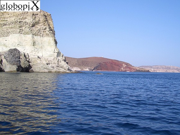 Red Beach a Santorini