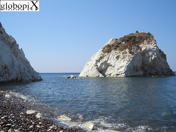 Santorini - White Beach a Santorini