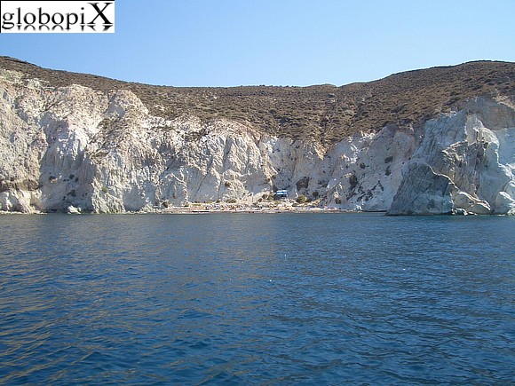 Santorini - White Beach a Santorini
