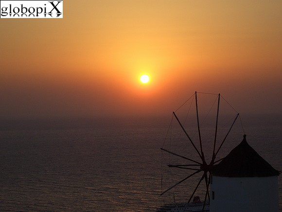 Tramonto a Oia
