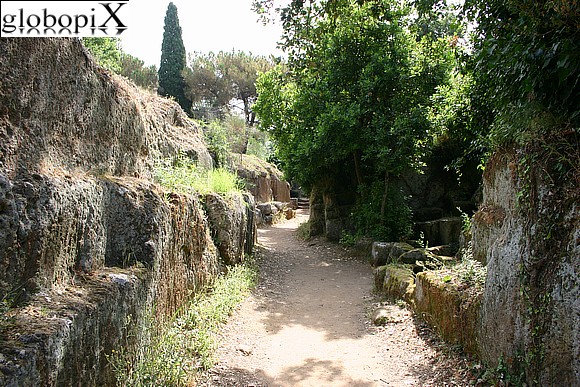 La via Sepolcrale Principale
