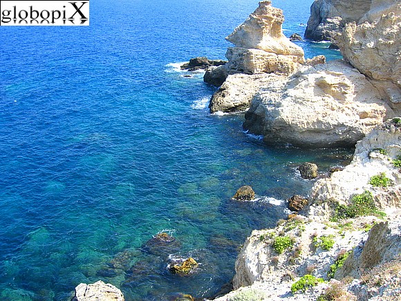 Scogliera a Ponza