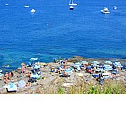 Spiaggia a Ventotene