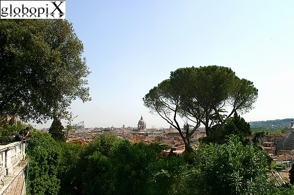 Roma - Vista di Roma dal Pincio