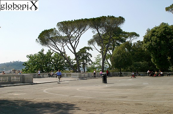 Terrazza del Pincio a Roma