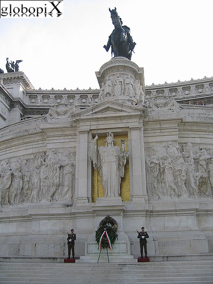 Rome - The Altare della Patria at the Vittoriano