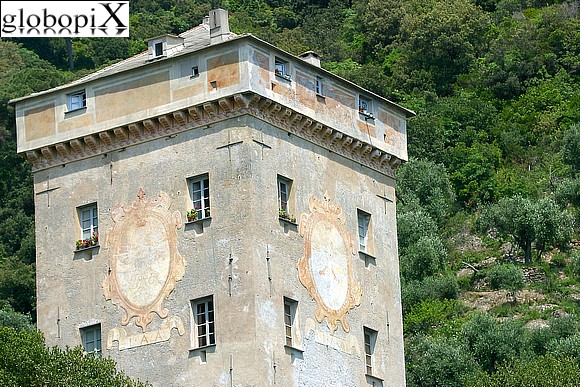 Portofino - La torre Doria a San Fruttuoso