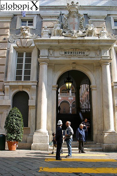 Genova - Palazzo Doria Tursi oggi Municipio