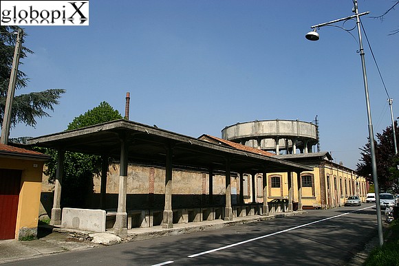 Il vecchio lavatoio di Crespi d'Adda