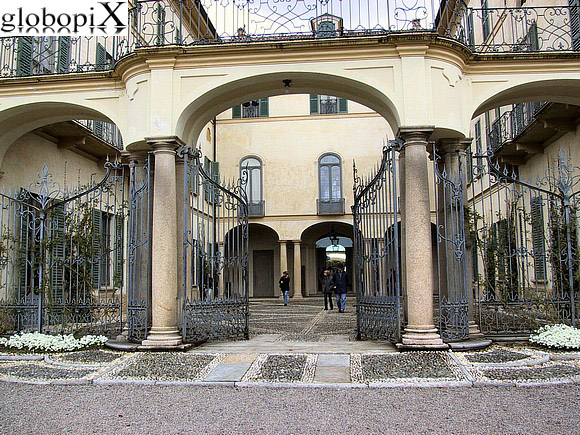 L'ingresso di Villa Panza