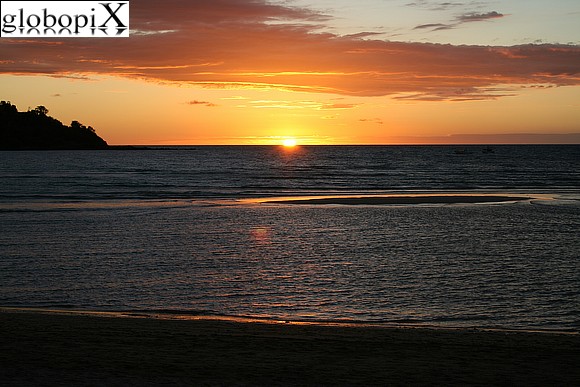 Tramonto all'Andilana Beach