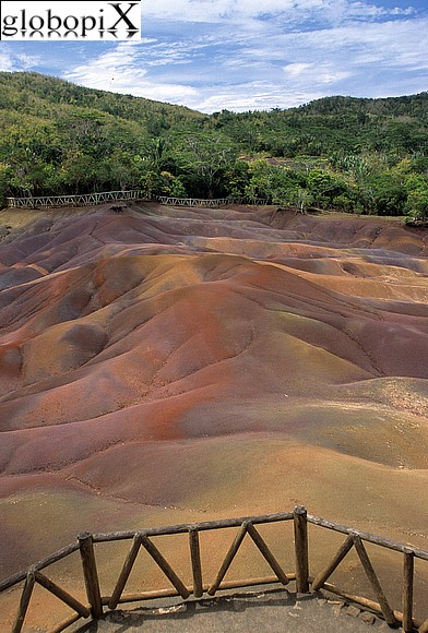 Mauritius - Terra colorata di Chamarel