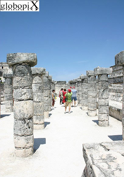 Colonne del Tempio dei Guerrieri
