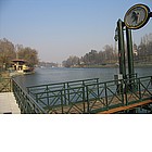 Ormeggio sul lungo Po.