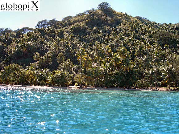 Huahine - Huahine dal mare