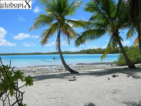 Spiaggia a Rangiroa