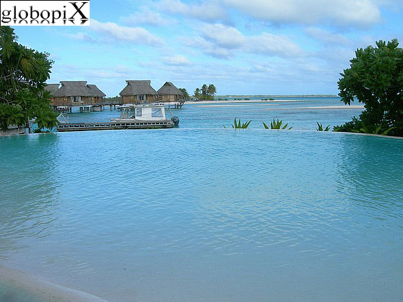Piscina a Rangiroa