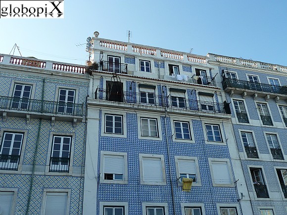Lisbona - Case tipiche di Lisbona