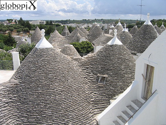 Alberobello - Alberobello - Panorama Rione Monti