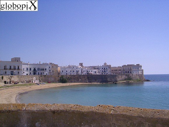 Gallipoli - Panorama dalle mura di Gallipoli
