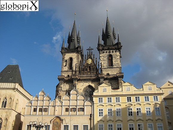 Praga Chiesa di Santa Maria di Tyn