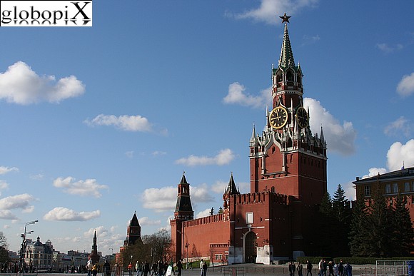 Mosca - Piazza Rossa - Torre del Salvatore del Cremlino