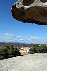 Panorama dalla roccia del Fungo