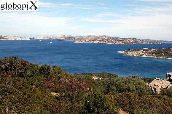 Panorama della Maddalena dal Monte Altura