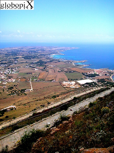 Isole Egadi - Panorama dal Monte S. Caterina
