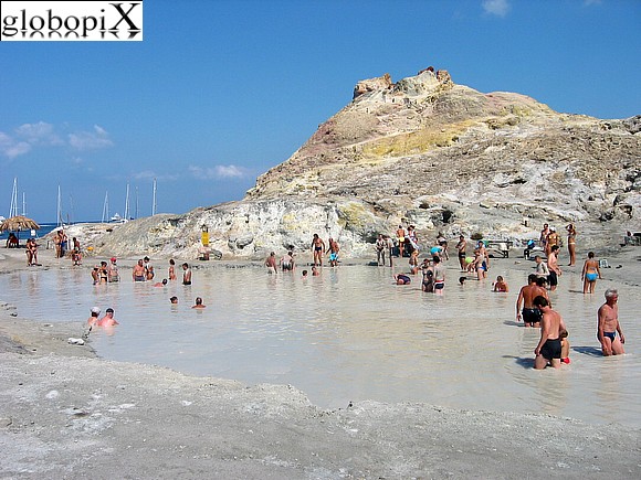 Vulcano: zona dei Fanghi