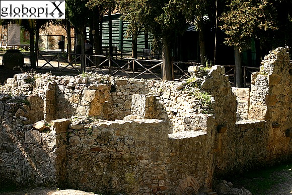 Vista esterna della villa