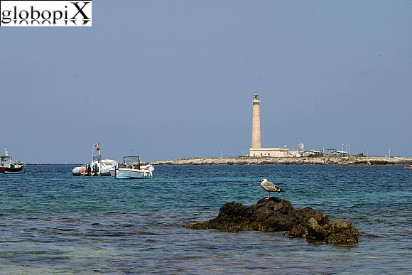Isole Egadi - The lighthouse of Punta Sottile