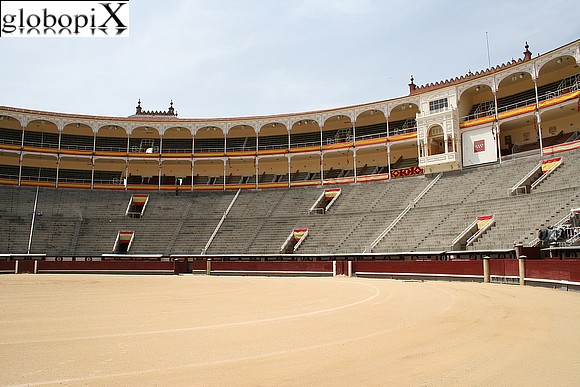 Madrid - Interno della Plaza de Toros di Madrid