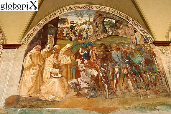 Abbazie Toscane - Chiostro Grande e Storie di Benedetto